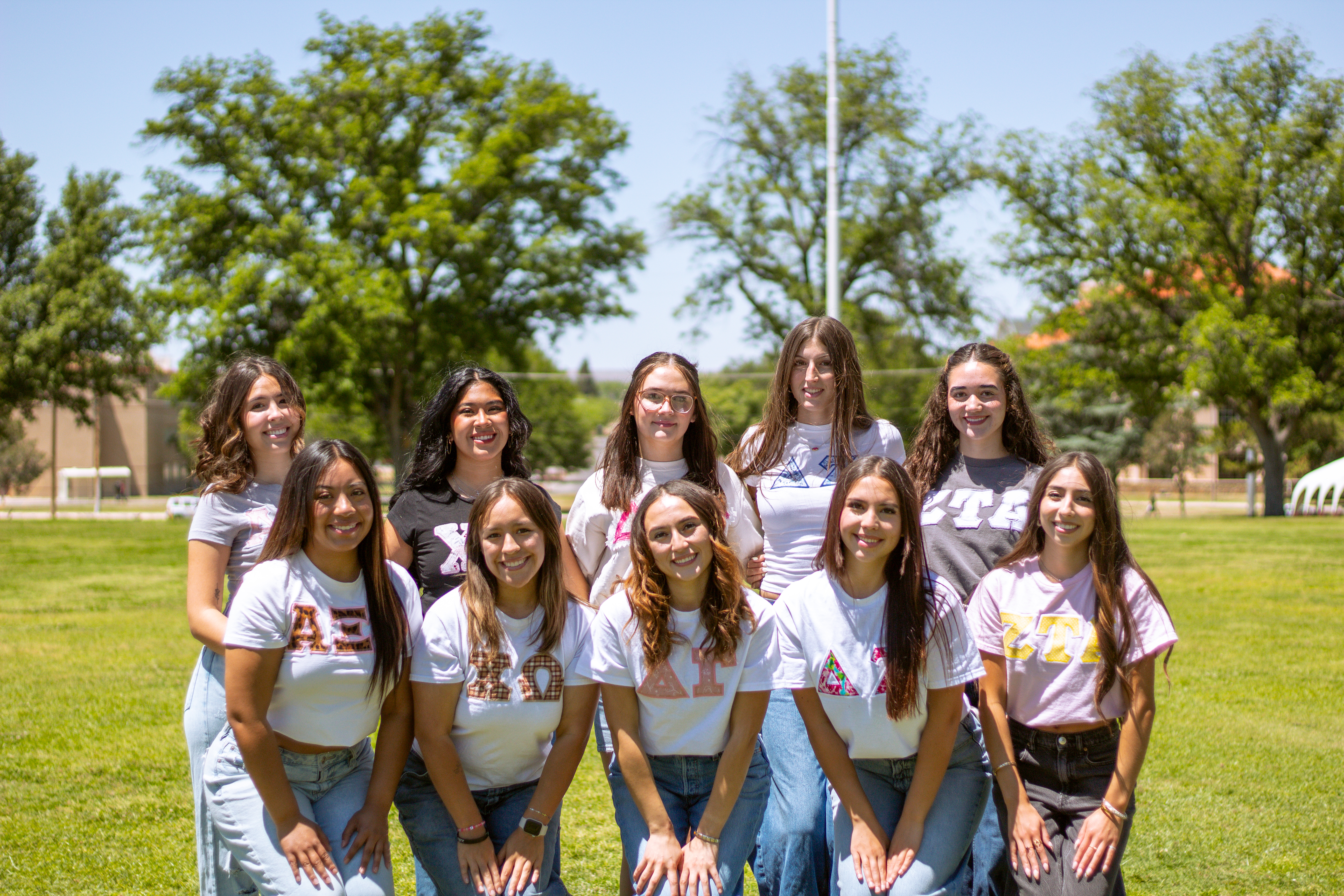 Photo of Panhellenic sorority chapters